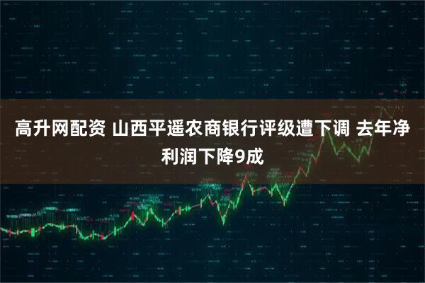 高升网配资 山西平遥农商银行评级遭下调 去年净利润下降9成